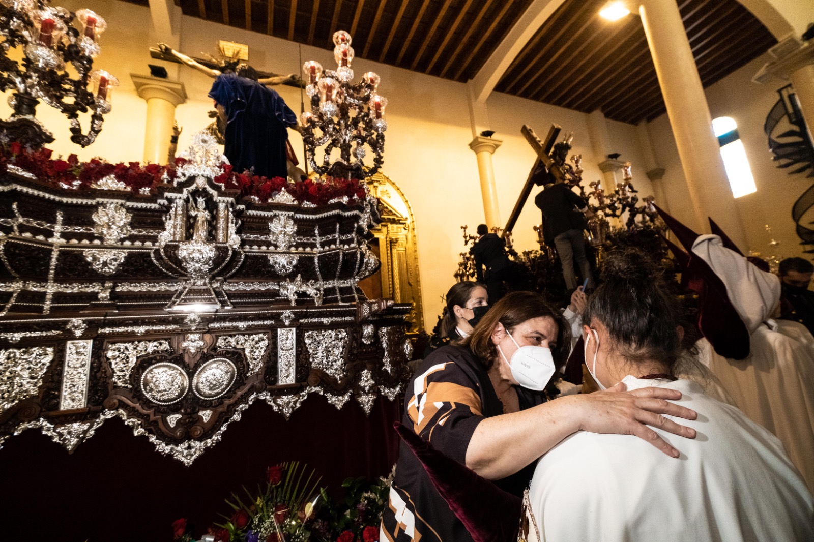 La Diputación realiza su tradicional visita a la Hermandad del Cerro del  Águila