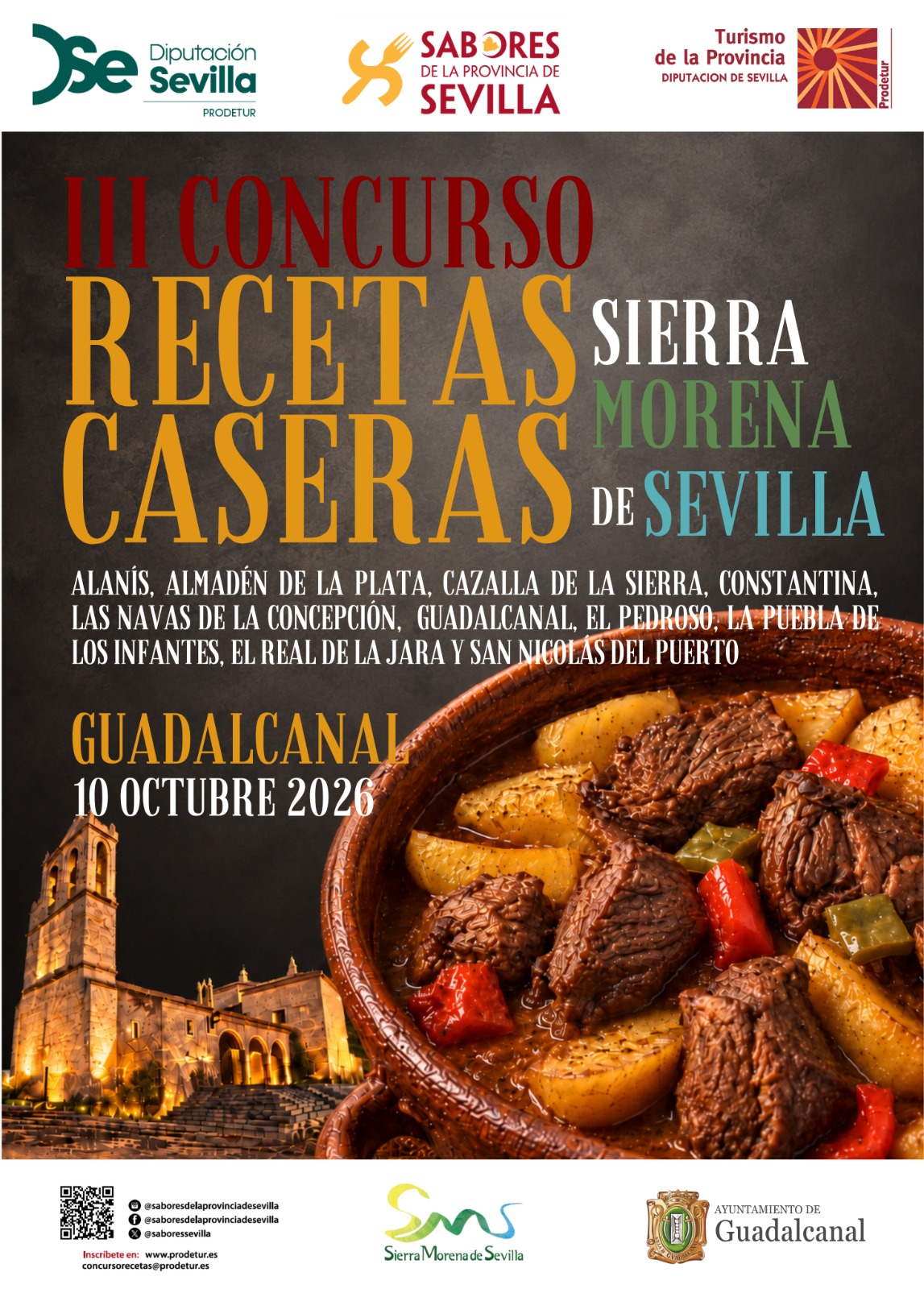 Cartel III Concurso Recetas Caseras SSMS