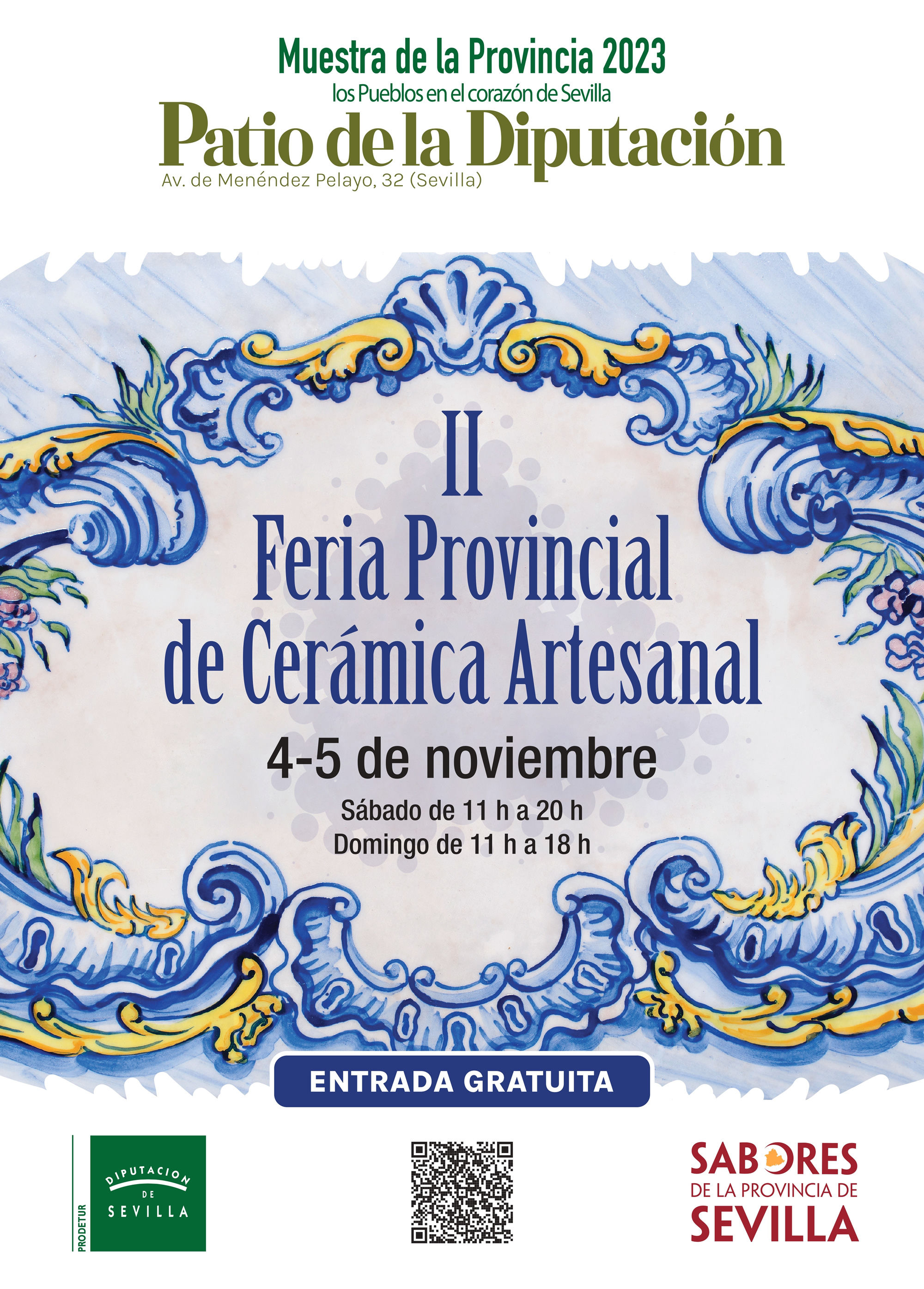 Cartel II Feria Provincial Cerámica Artesanal