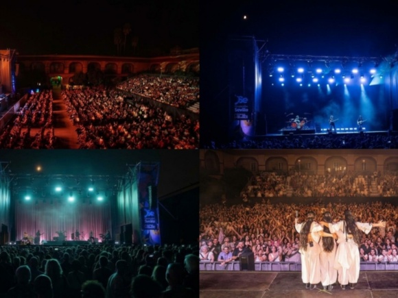 Collage conciertos Festival del Patio   Metrópolis