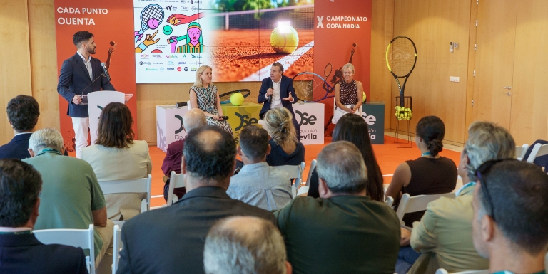 La 10ª Copa Nadia se presenta en la Diputación consolidándose como un evento de tenis femenino de gran nivel