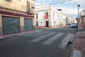 Ejecución de pasos de peatones elevados en barriadas garcía baquero y virgen del carmen