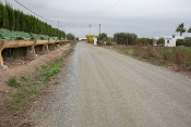 Restauración del tráfico agrícola de tramo en la red de caminos vecinales.