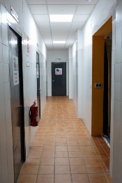 Obras de conservación en  complejo deportivo alameda