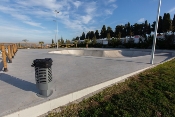 Instalacion de skate park en ampliación del parque de los cipreses